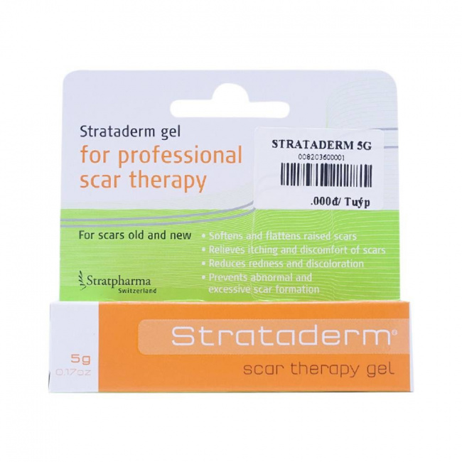 Review sản phẩm trị sẹo của chuyên gia - Strataderm gel