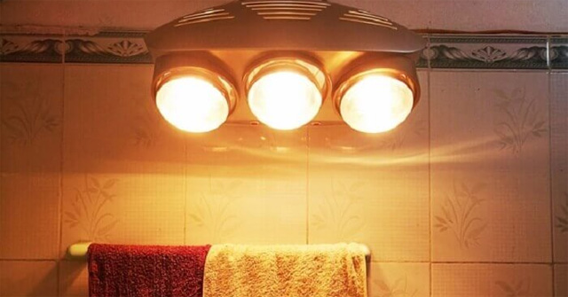 Review Top 5 sản phẩm đèn sưởi nhà tắm tiết kiệm tối đa năng lượng