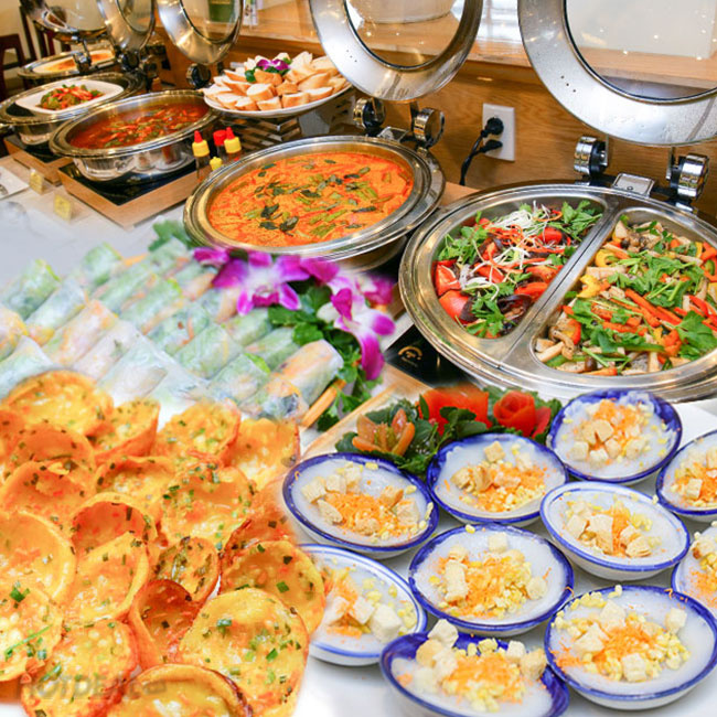 Review Top 5 nhà hàng buffet chay ngon hấp dẫn cho các tín đồ ăn chay