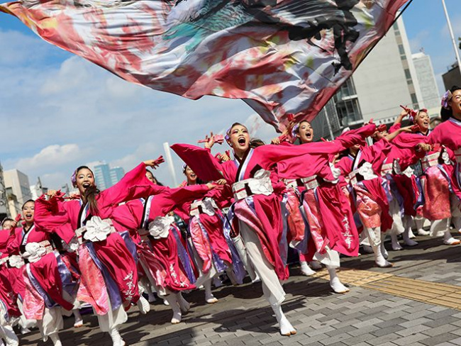 Du lịch ở Nhật Bản: Yosakoi - vũ điệu của những nụ cười