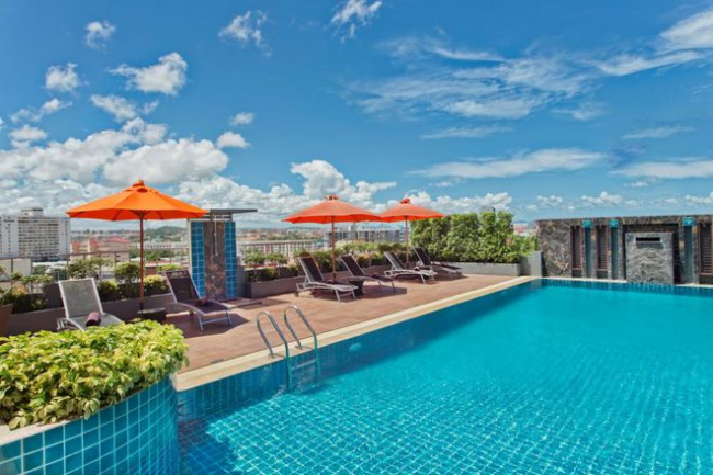 pattaya, thái lan, châu á, top 8 khách sạn 4 sao chất lượng tuyệt hảo tại pattaya