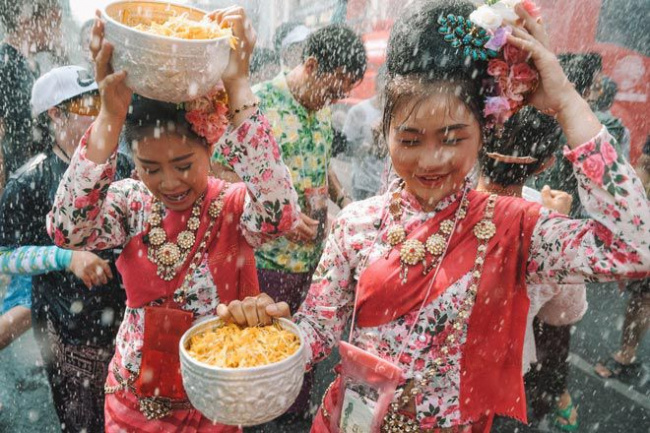 thái lan, châu á, top 3 tour du lịch thái lan tháng 4: lễ hội  té nước songkran