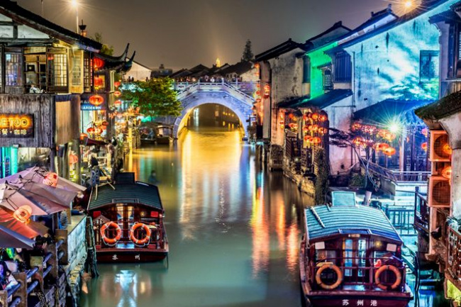 Giới thiệu về du lịch Trung Quốc: Các thủy trấn đẹp gần Thượng Hải