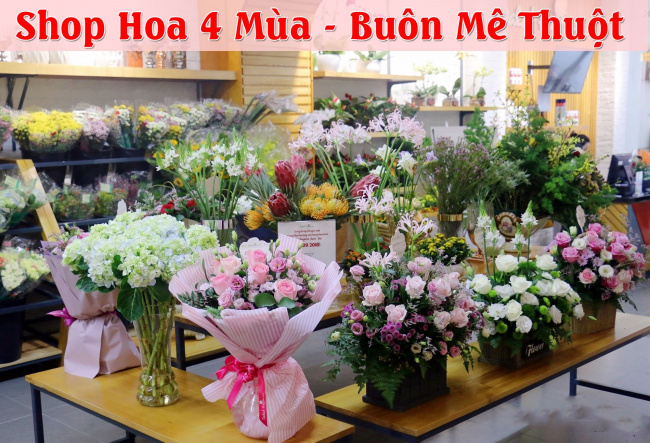 top 10 shop hoa tươi tại buôn ma thuột , đắk lắk