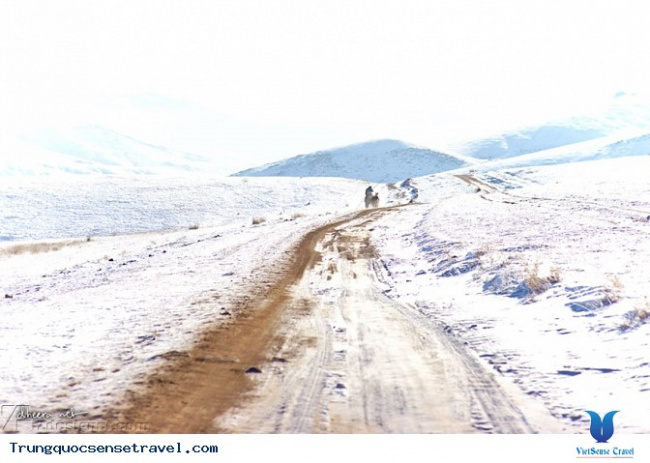 Mông Cổ vẻ đẹp trong trắng cửa mùa đông