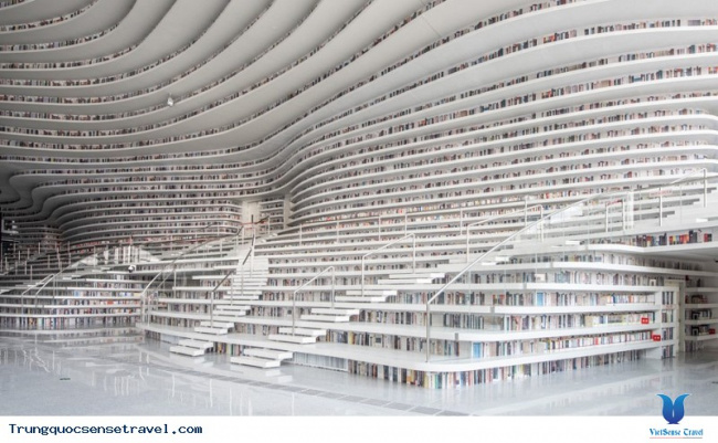 kinh ngạc với hai thư viện khổng lồ ở trung quốc, 2018