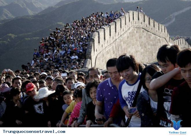 Số lượng người dân Trung Quốc đi du lịch nhân dịp Quốc khánh tăng mạnh