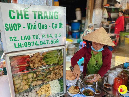 Địa điểm vàng trong làng KHỔ QUA CÀ ỚT - Chế Trang Chợ Thủ Đô chinh phục khẩu vị bao thực khách gần xa