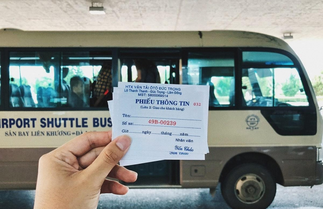 , thổ địa chia sẻ: xe bus từ sân bay liên khương về đà lạt