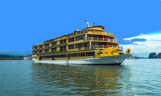 , khám phá golden cruise - du thuyền lớn nhất vịnh hạ long