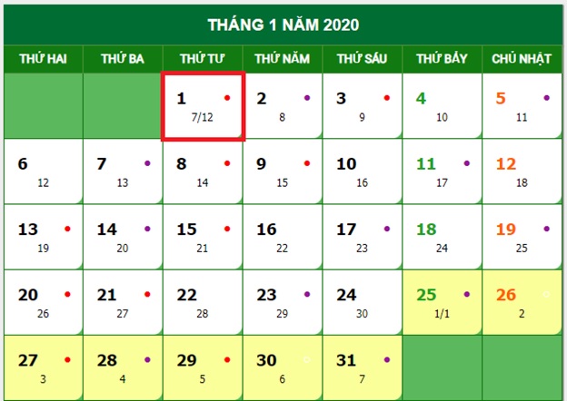 Tết năm nay nghỉ mấy ngày? Lịch nghỉ Tết dương lịch và âm lịch chính thức 2020