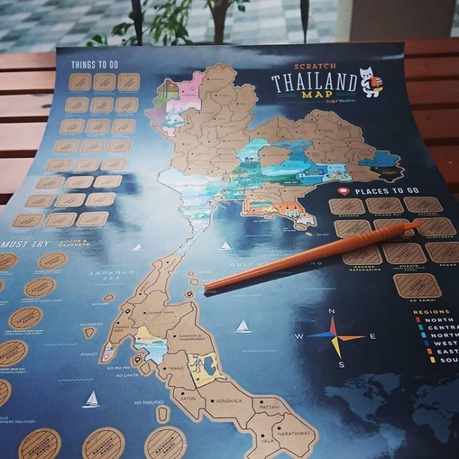 [MỚI NHẤT] Cập nhật bản đồ du lịch Thái Lan 2021