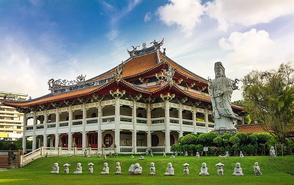 , top 5 ngôi chùa nổi tiếng tại singapore