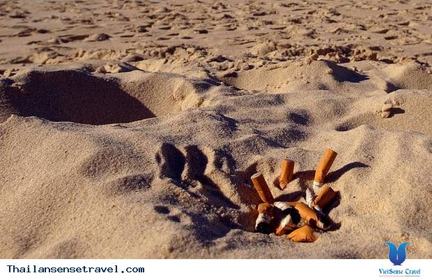 Thái Lan ban hành lệnh cấm hút thuốc trên các bãi biển