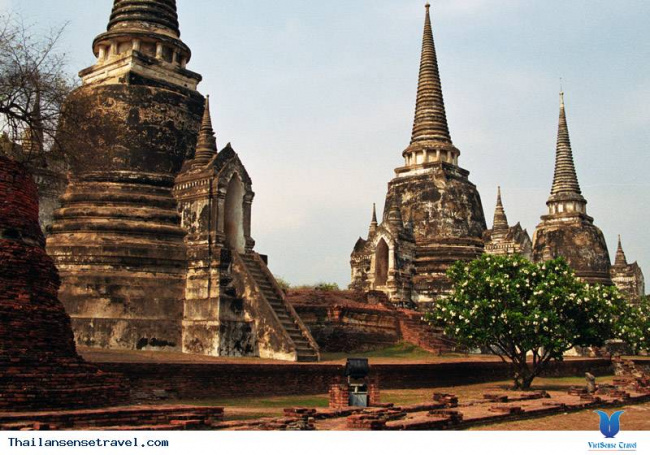 Thành cổ Ayutthaya Thái Lan