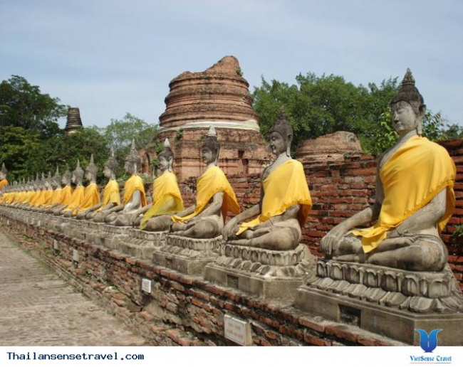 thành cổ ayutthaya thái lan