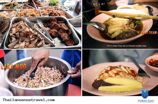cay xé lưỡi với những món ăn đường phố bangkok
