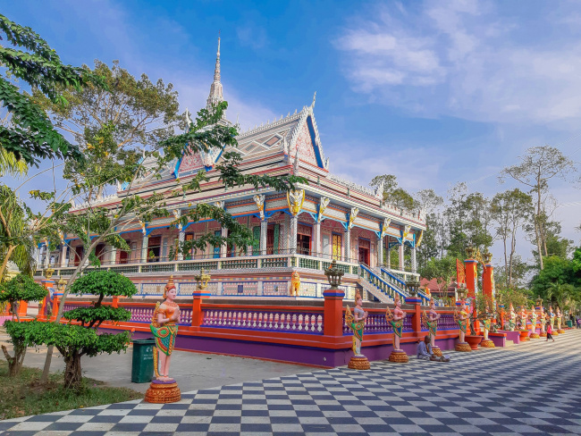 Chùa Chén Kiểu – Ngôi chùa Khmer độc đáo ở Sóc Trăng