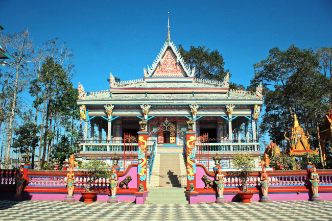 chùa sà lôn, chùa khmer ở sóc trăng, chùa chén kiểu, chùa chén kiểu – ngôi chùa khmer độc đáo ở sóc trăng