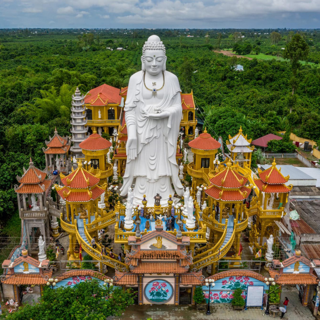 Chùa Phước Thành – Ngôi chùa tuyệt đẹp ở Cù Lao Giêng