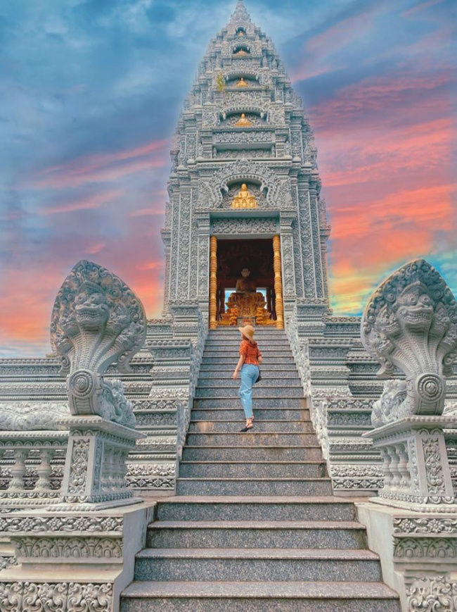 địa điểm du lịch sóc trăng, chùa som rông, các chùa ở sóc trăng, chùa som rong – ngôi chùa khmer tuyệt đẹp ở sóc trăng