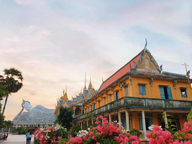 địa điểm du lịch sóc trăng, chùa som rông, các chùa ở sóc trăng, chùa som rong – ngôi chùa khmer tuyệt đẹp ở sóc trăng