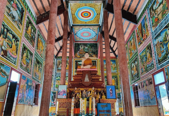 địa điểm du lịch vĩnh long, chùa phù ly, chùa phù ly – ngôi chùa khmer tuyệt đẹp trên đất vĩnh long