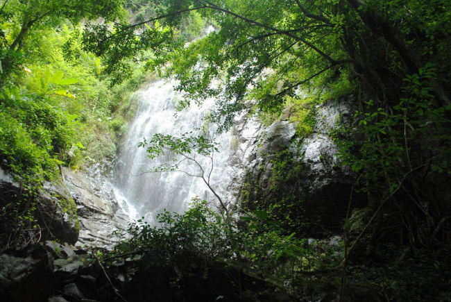 thác otuksa, suối otuksa, hồ ô tức sa, địa điểm du lịch an giang, khám phá thác otuksa trên núi cấm, an giang