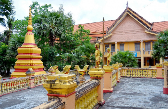 điểm du lịch tâm linh sóc trăng, địa điểm du lịch sóc trăng, chùa khmer ở sóc trăng, chùa kh'leang, chùa kh’leang sóc trăng – di tích kiến trúc nghệ thuật quốc gia