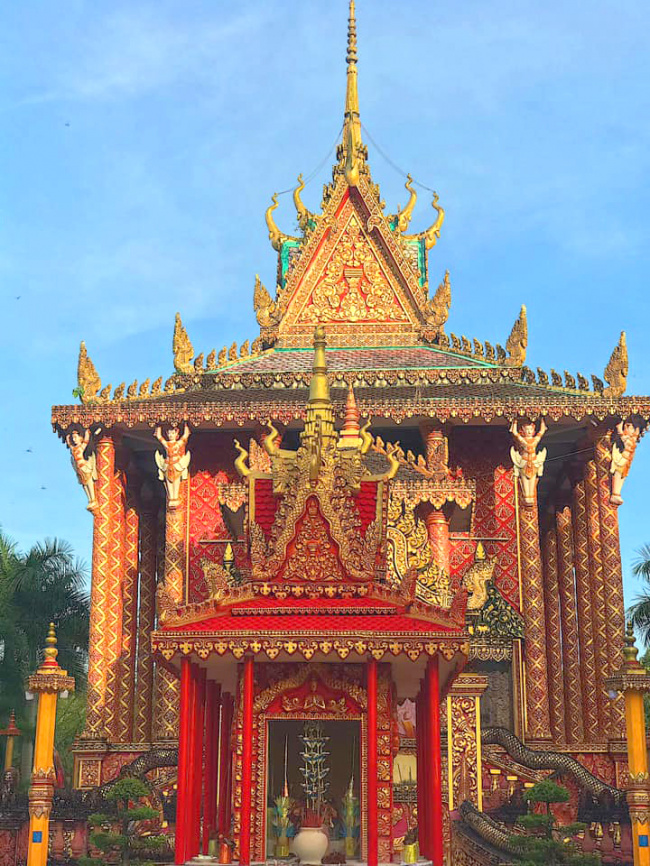 Chùa Rạch Giồng – Ngôi chùa Khmer cổ xưa nhất ở Cà Mau