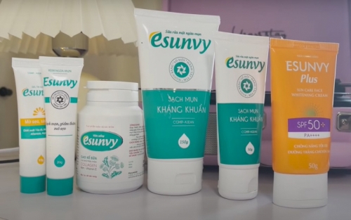 4 review từ beauty blogger: routine cho da mụn với bộ sản phẩm esunvy