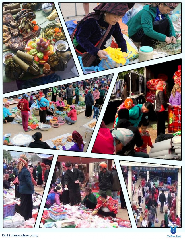 Chợ Huổi Cuổi nét đẹp của Quỳnh Nhai