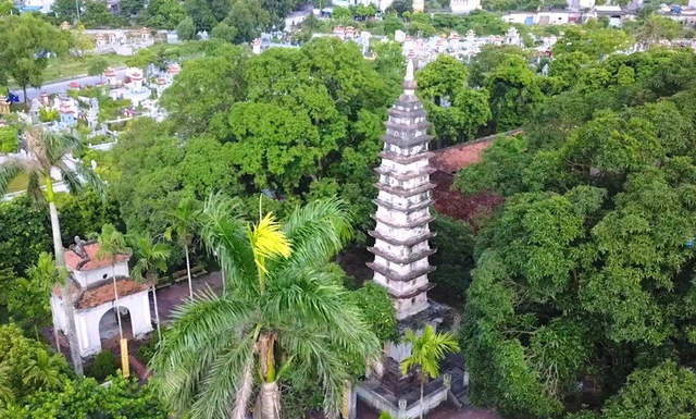 tháp phổ minh – ngôi tháp chùa bằng gạch cao nhất việt nam