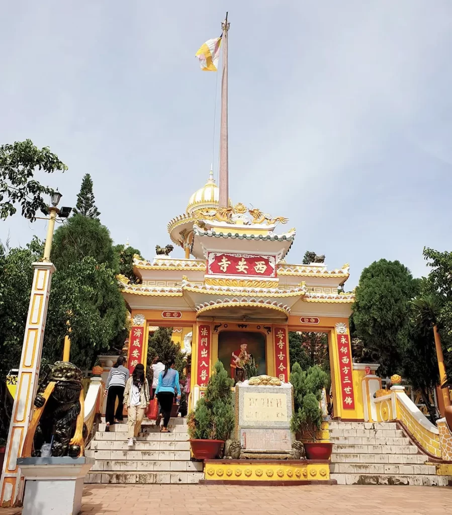 tây an cổ tự – ngôi chùa xưa đẹp nhất ở an giang