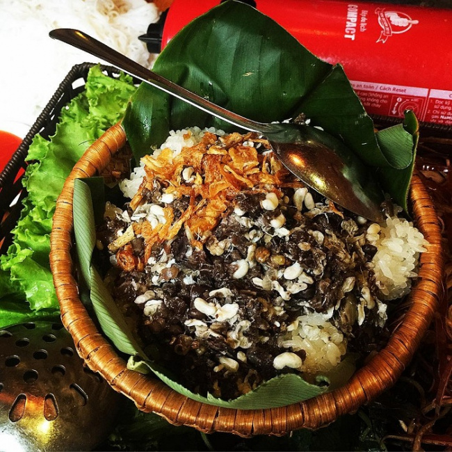 ant egg sticky rice, quintessence of vietnamese cuisine, vietnamese cuisine, vietnamese sticky rice dishes, just hearing the name makes me crave, every dish is delicious and nutritious 
