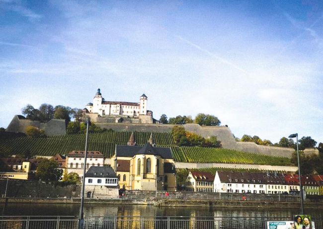 Mùa Thu ở Thành Cổ Würzburg