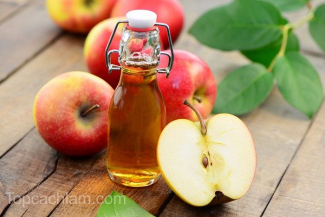 giấm táo, cách làm giấm táo, cách làm giấm táo thơm ngon, tốt cho sức khỏe tại nhà