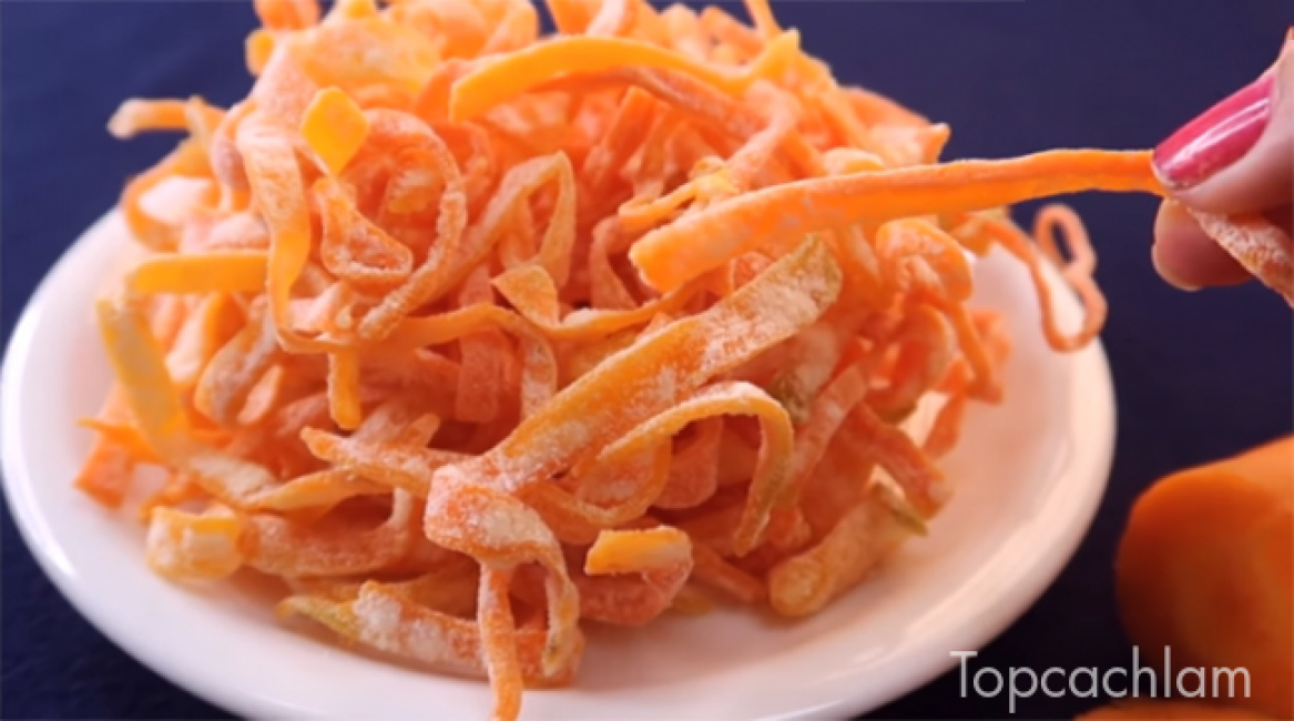 Cách làm mứt cà rốt dẻo ngọt thơm ăn mãi không chán