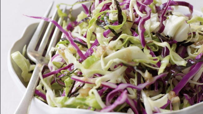 salad bắp cải, cách làm salad, cách làm salad bắp cải đơn giản tốt cho sức khỏe