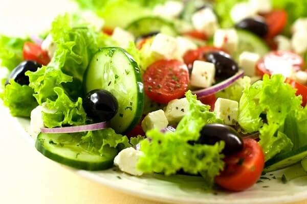 salad xà lách dưa chuột, cách làm salad, cách làm salad xà lách dưa chuột thanh mát cực đơn giản