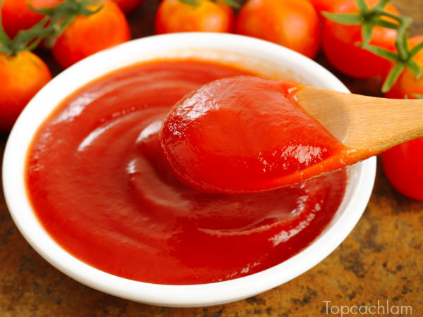 Cách làm sốt cà chua thơm ngon, đảm bảo vệ sinh