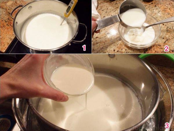 sữa chua túi, làm sữa chua túi, cách làm sữa chua, cách làm kem, cách làm sữa chua túi món ăn vặt tuổi thơ
