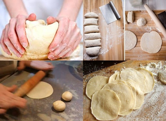 vỏ bánh gối, cách làm vỏ bánh gối, cách làm bánh, bánh gối, cách làm vỏ bánh gối bằng bột mì đơn giản tại nhà