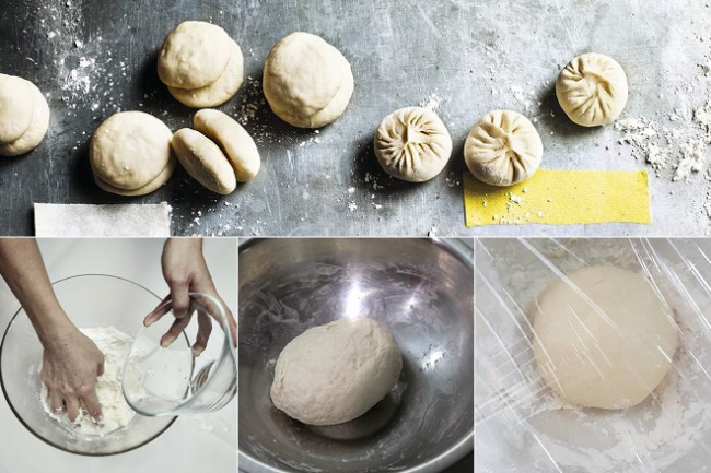 cách làm bánh bao chay không nhân, cách làm bánh bao, cách làm bánh bao chay không nhân thơm ngon tại nhà