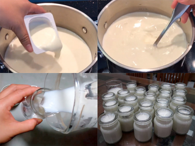 hướng dẫn cách làm yaourt, cách làm yaourt truyền thống, cách làm, cách làm yaourt truyền thống ngon hấp dẫn