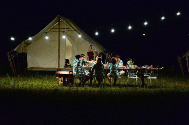 set kèo cùng hội bạn thân cắm trại tại yên retreat đà nẵng