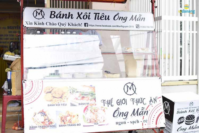 bánh xôi tiêu đà nẵng – món ăn kết hợp của sự sáng tạo