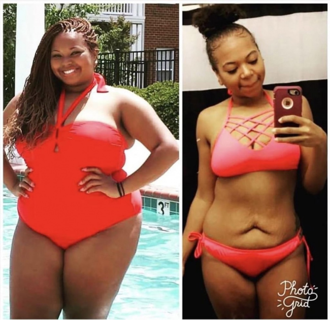 hành trình 8 tháng giảm cân nhanh ngoạn mục 48kg của cô nàng ashley