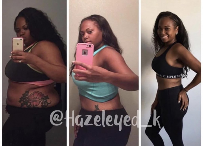hành trình 8 tháng giảm cân nhanh ngoạn mục 48kg của cô nàng ashley