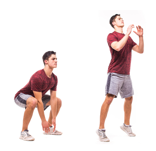 hướng dẫn tập squat đúng cách với các động tác squat cơ bản giúp tăng vòng 3